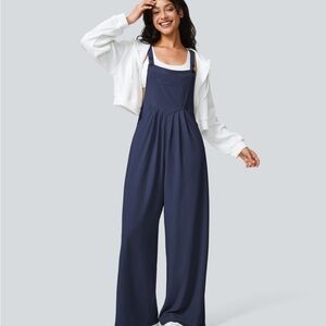 Halara Navy Blue Overalls